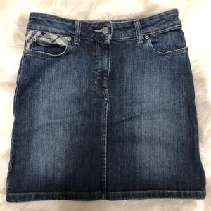 AUTHENTIC BURBERRY DEMIN SKIRT